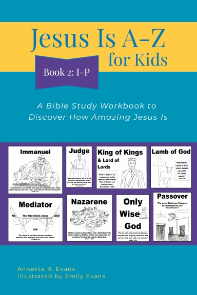 Jesus Is A-Z for Kids Book 2 front cover
